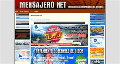 Desktop Screenshot of mensajeronet.com